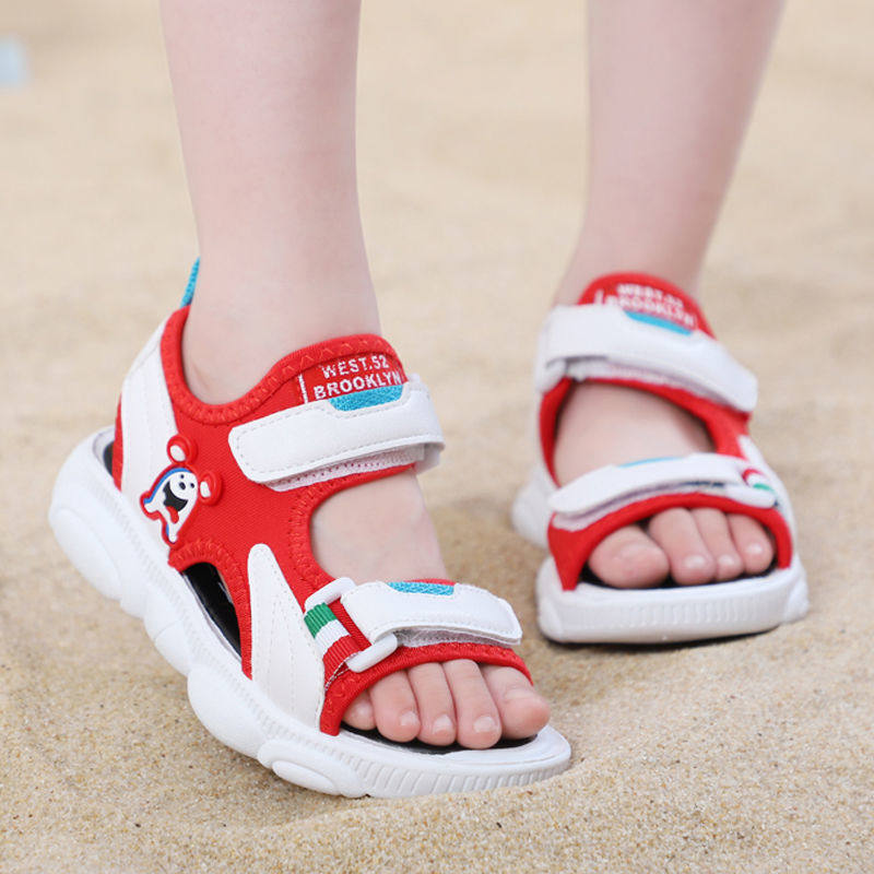 回力儿童女童凉鞋2021夏季新款小女孩时尚中大童公主沙滩软底童鞋