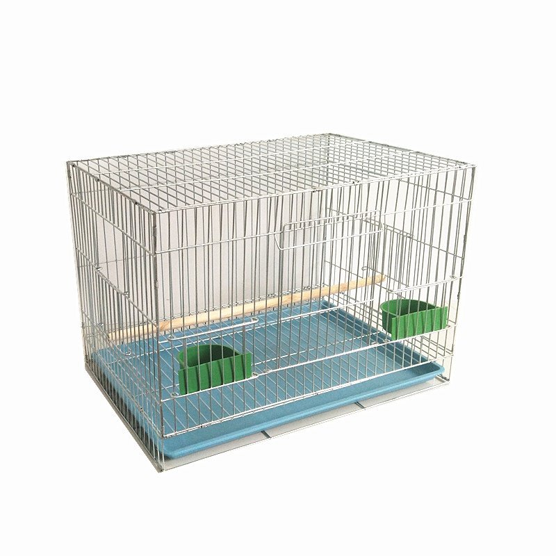 中大型鹦鹉繁殖鸟笼八哥虎皮镀锌宠物笼子大码鸟笼