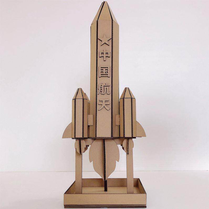 纸箱飞船太空站空间站航天材料iy宇飞制作手工制其他手工制作