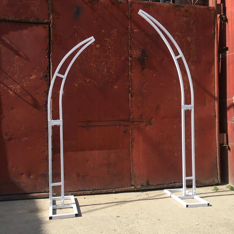 婚庆道具铁艺花艺拱门架子牛羊角门弧形户外拱门