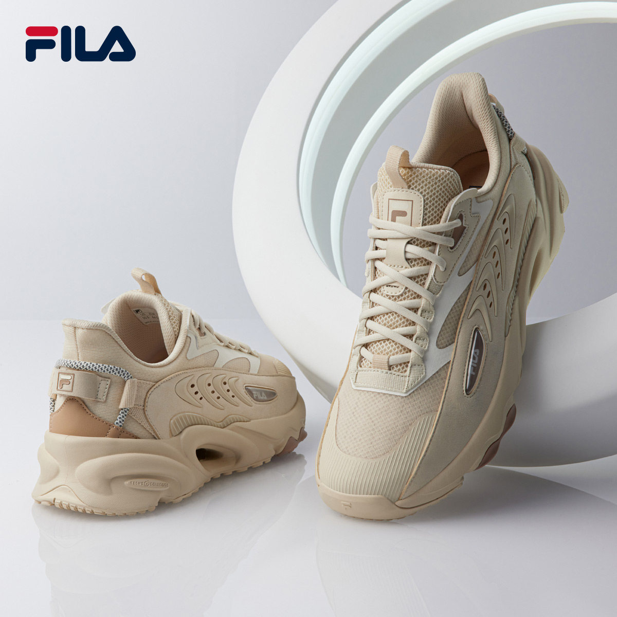 filaathletics斐乐男鞋网面透气跑步鞋男2022夏季跑步鞋