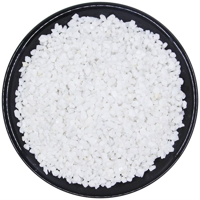 石英砂颗粒建筑用滤料水处理纯白色实验细沙粉灭造景细沙