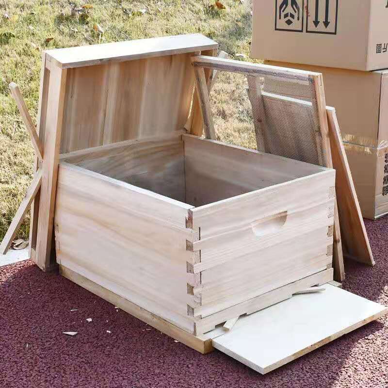 国宝桐木蜂箱gn防晒隔热防雨中蜂蜂箱标准蜂箱高箱蜜蜂养蜂工具