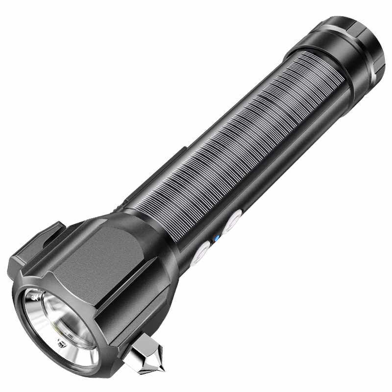 防爆正品手电筒充电强光超亮应急防灾汽车安全手电筒