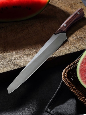 水果日本超长加长大号高档西瓜刀刀具西瓜商用蔬果刨丝器