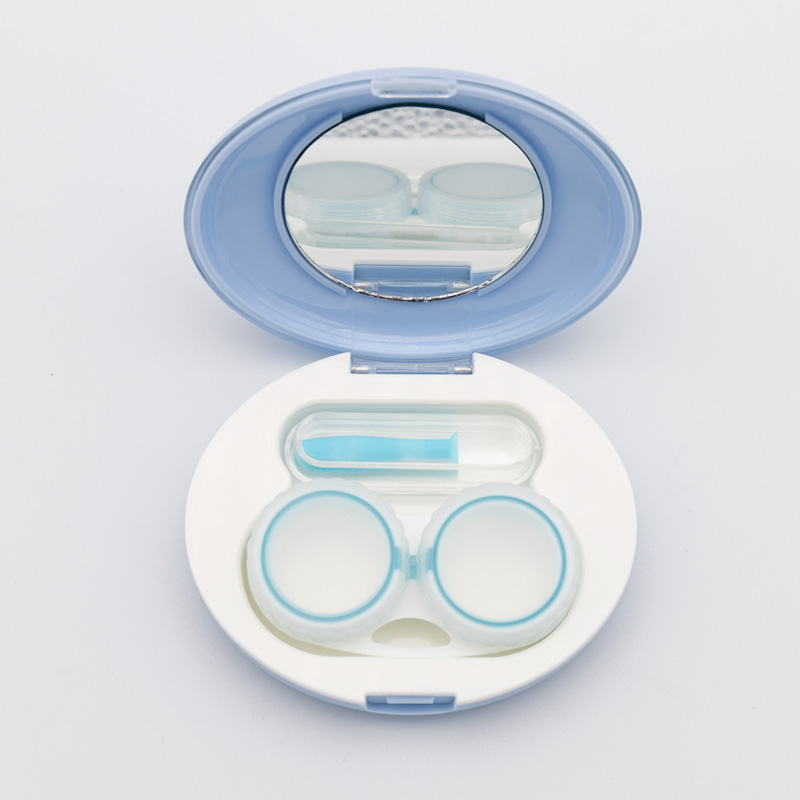 角膜塑形伴侣rgp硬性隐形眼镜双联便携ok镜盒眼镜盒