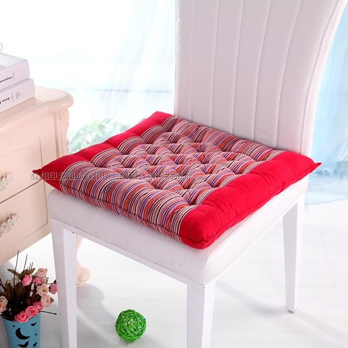 纯棉老粗布学生凳子冬棉坐垫餐椅垫加厚沙发垫办公室靠垫汽车坐垫