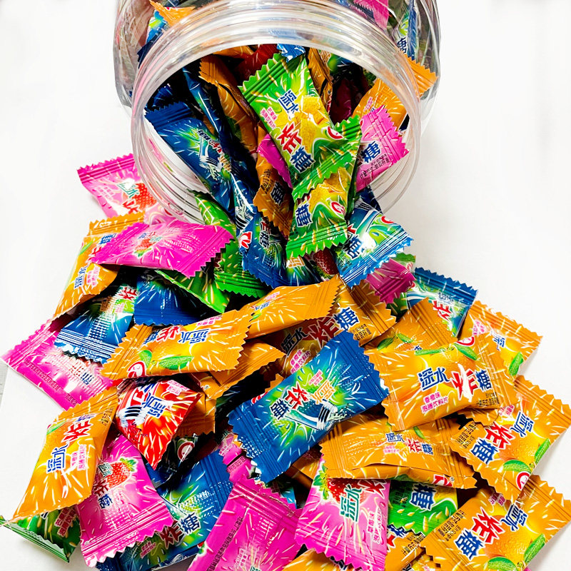 饮料广仔深水炸弹糖果泡腾片固体夏天汽水8090怀旧糖果