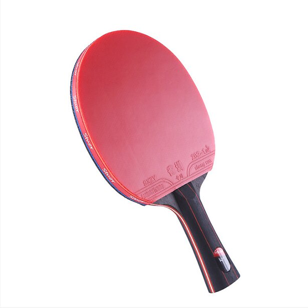 新品国标ittf比赛乒乓球拍省训套双面反胶横拍长柄乒乓球成品拍