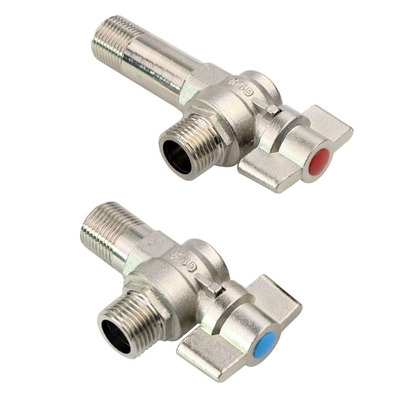 4分加长全铜球芯大流量全开角阀15热水器龙头马桶专用球芯角阀