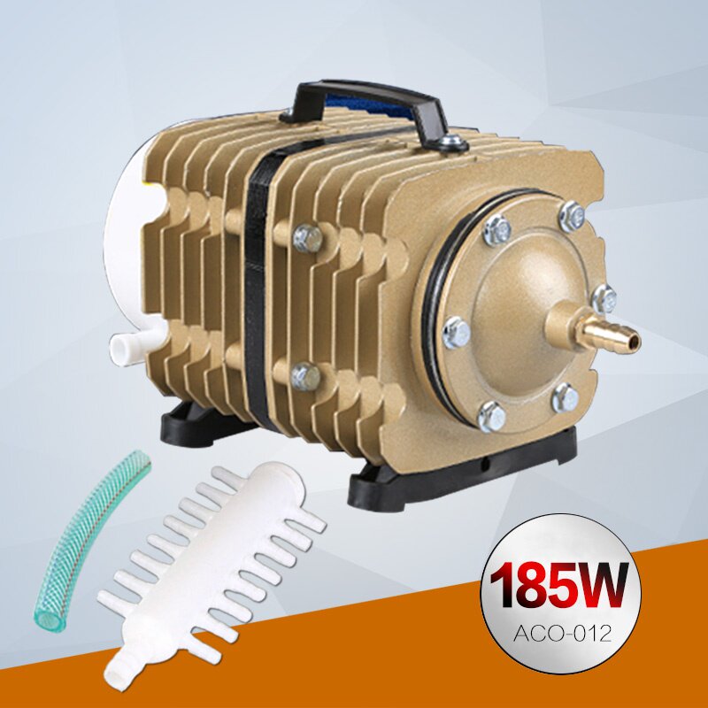 高端气量养鱼大摊海鲜大功率增氧位鱼缸泵鱼功率冲氧泵