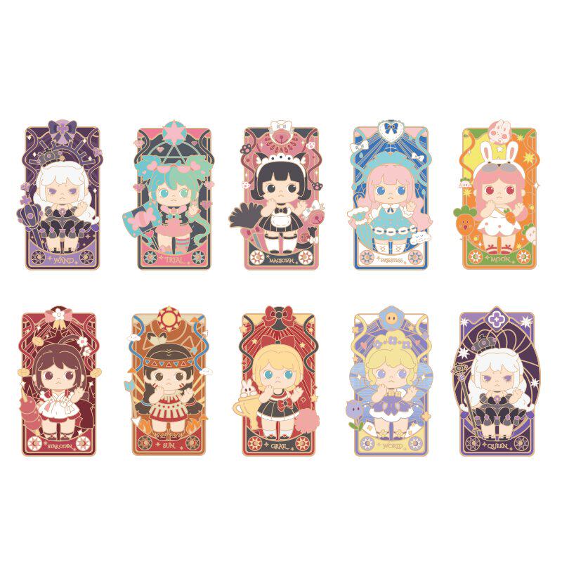 迷你世界塔罗徽章盲盒周边潮玩金属饰品胸针潮玩盲盒