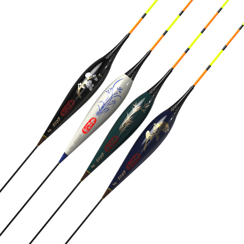 电子米极江湖子夜光漂日夜两用漂高灵敏度鱼漂浮漂