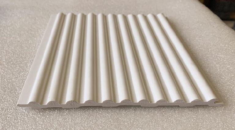 小圆彩色半圆弧形格栅生态室外扣板空心原木生态板