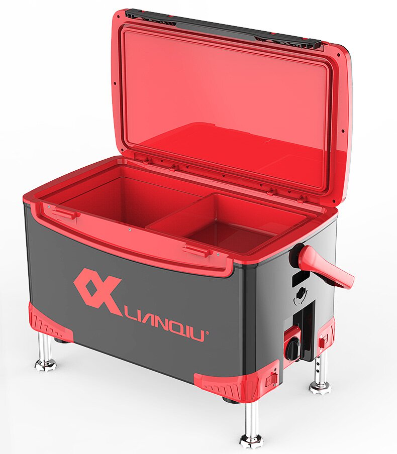 2019新款钓箱28升钓鱼加厚台钓竞技款平超轻钓箱