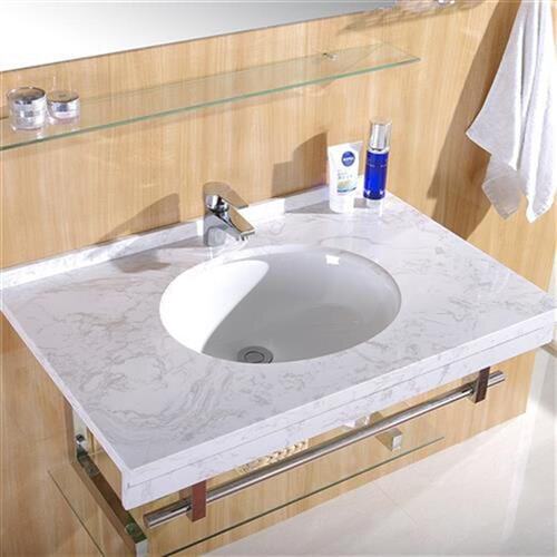 大理石洗手盆洗i漱洗脸盆小户型挂墙式组合台浴室柜卫y生间洗面盆 | 