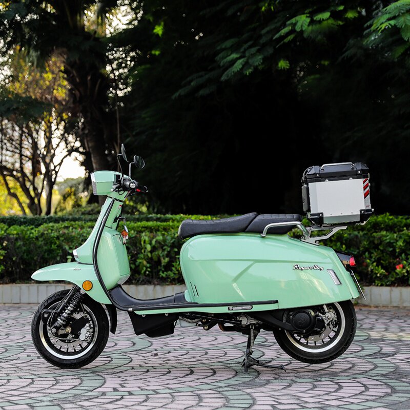 萝卜尾箱royalalloy英国复古踏板ragp200尾箱尾摩托车尾箱