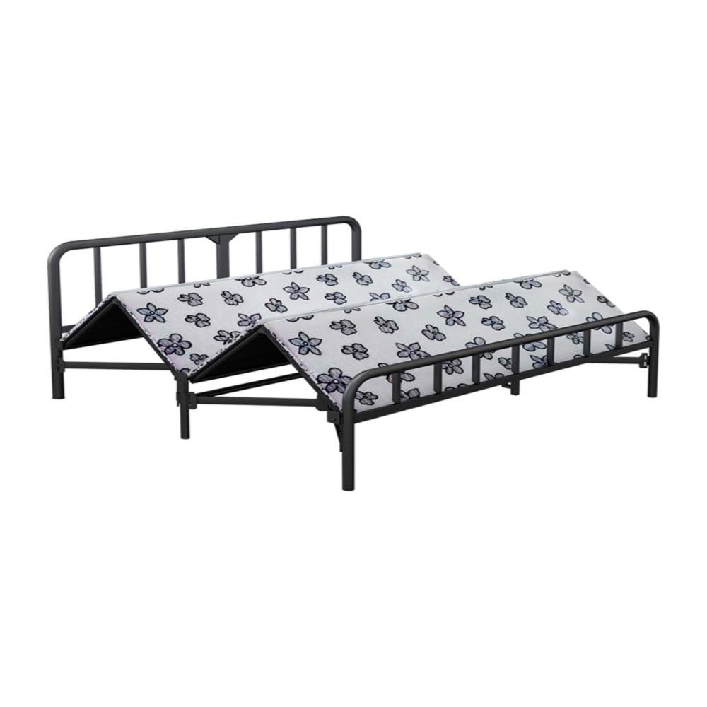 床艺办公室铁床双人1米简易午休15米家用折叠折叠床