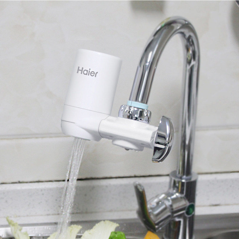 海尔净水器水龙头家用厨房陶用自来通瓷芯过水器净水器