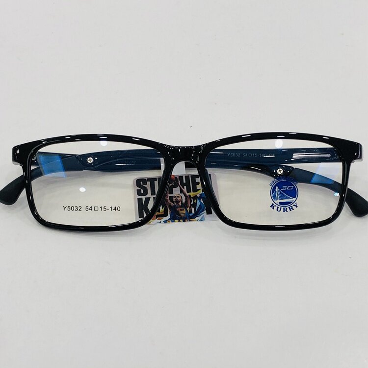 新品斯蒂芬库里折叠青少年运动全框眼镜框架超轻眼镜架