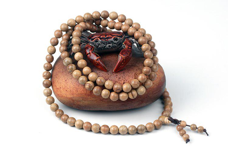 香樟樟木佛珠正品天然有香味驱蚊红樟树根老料手其他工艺饰品