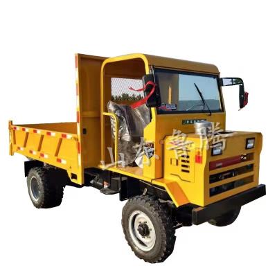 四驱翻斗农用爬山虎工程自油柴卸农用车山四地拖拉机农用运输车辆