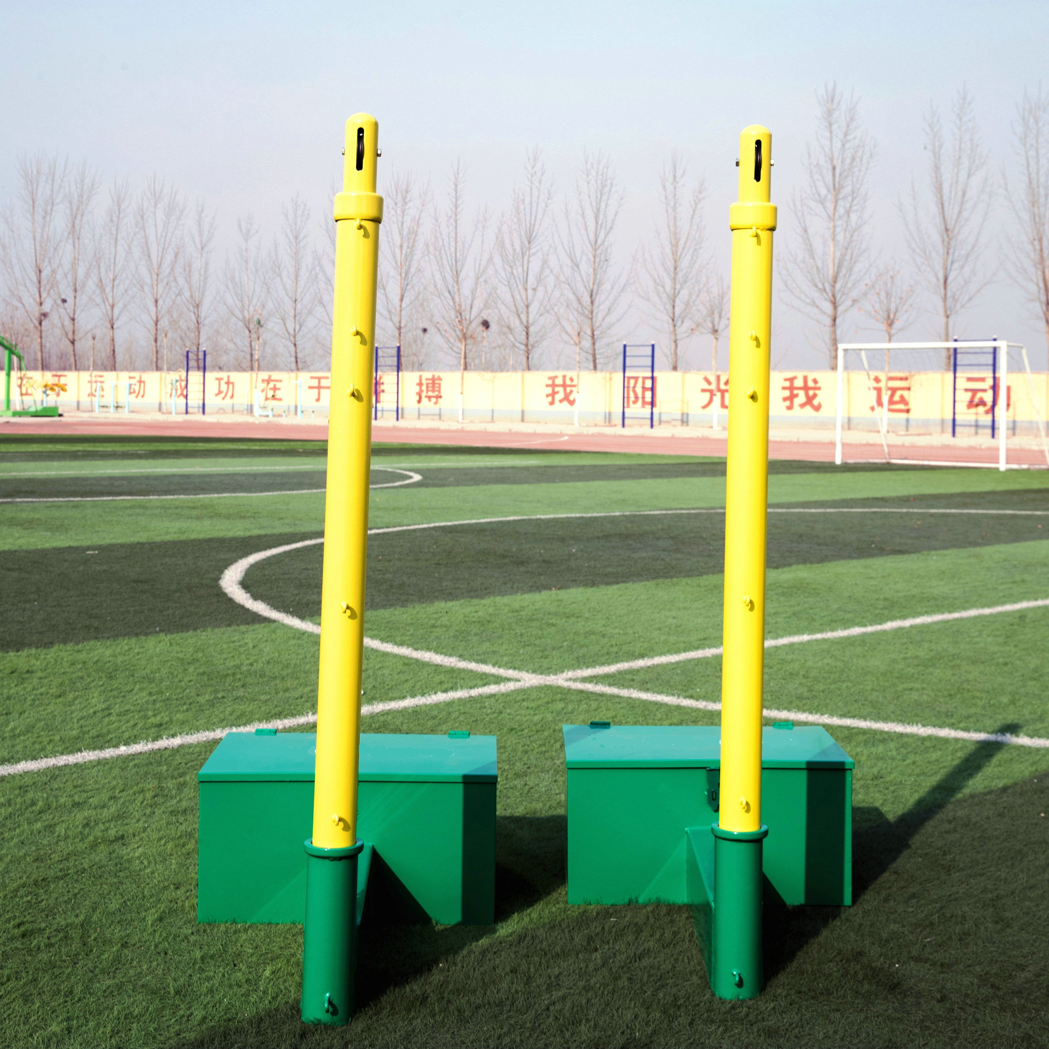 球架气排网架便携式排球专业可移动羽毛球标准支架排球柱