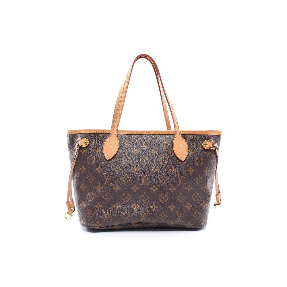 日本直邮中古lv路易威登abneverfullpm老花手提包托特女士包袋