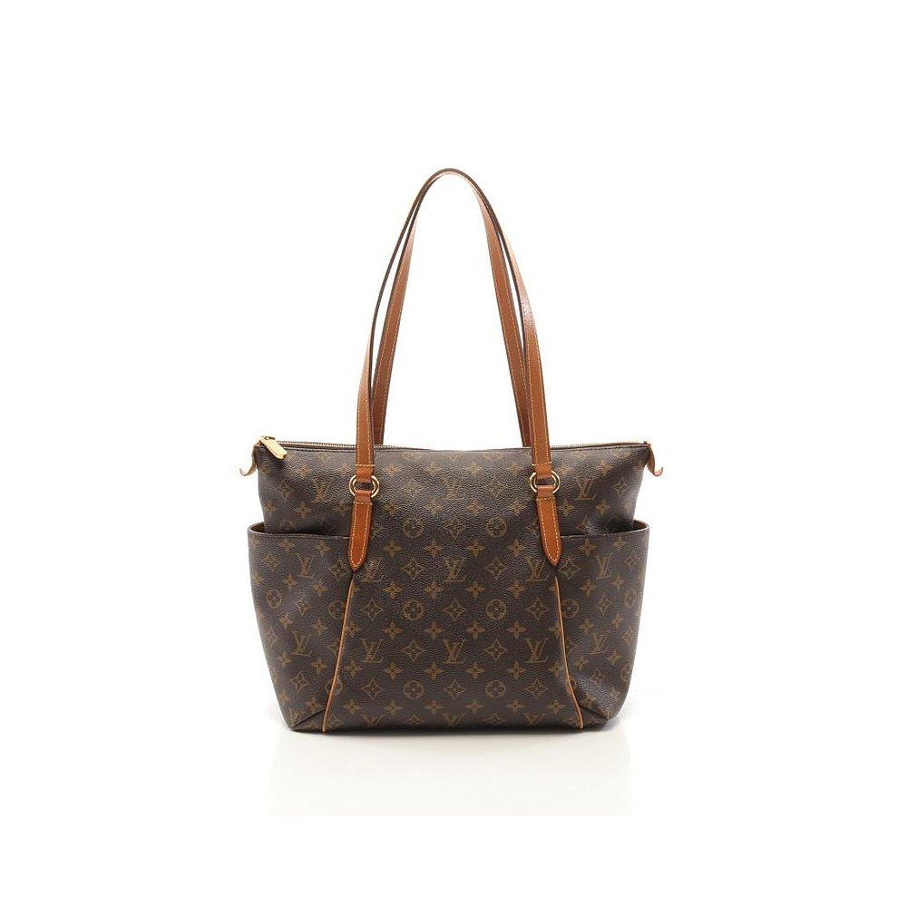 日本直邮中古lv路易威登totallymm老花肩包托特通用款女包