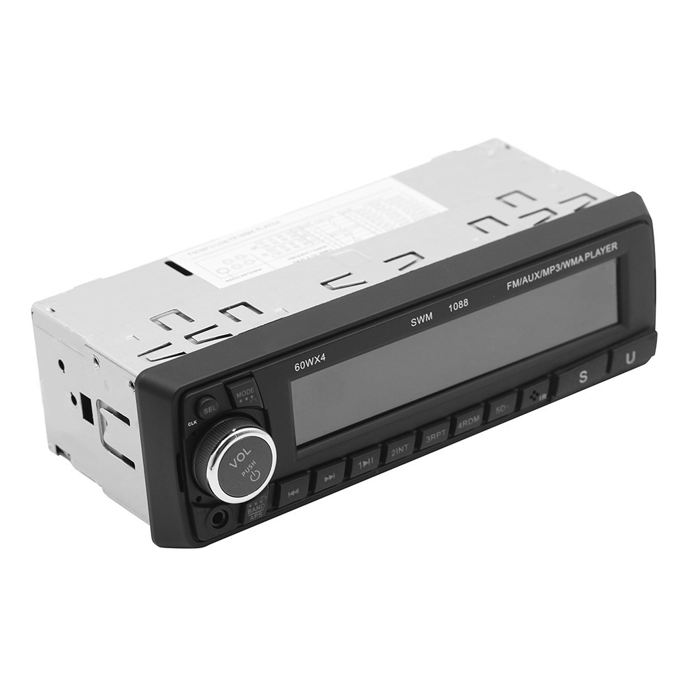 12v通用型车载蓝牙mp3播放器插卡u盘收音机改装原车音响cd主机dvd