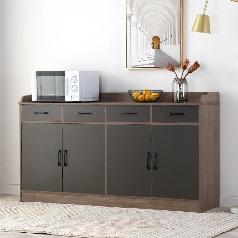 茶水酒店餐馆商用酒吧厨房柜备餐台侧边四开餐边柜