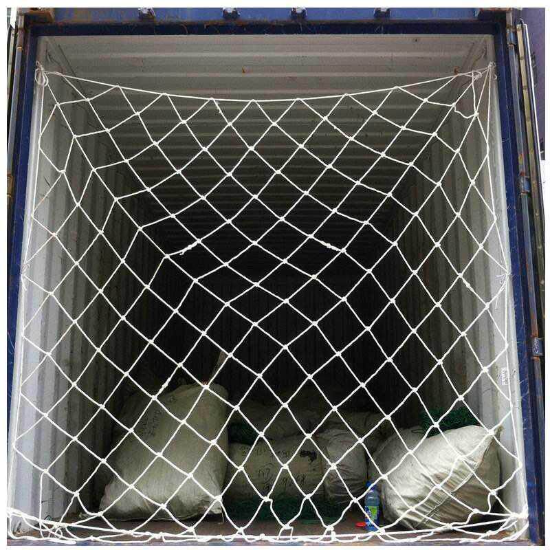 集装箱防护网40尺高柜货柜网兜安全网防坠网尼龙网安全网