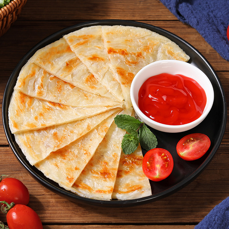 妙享佳 正宗台湾风味手抓饼皮 80克*10片