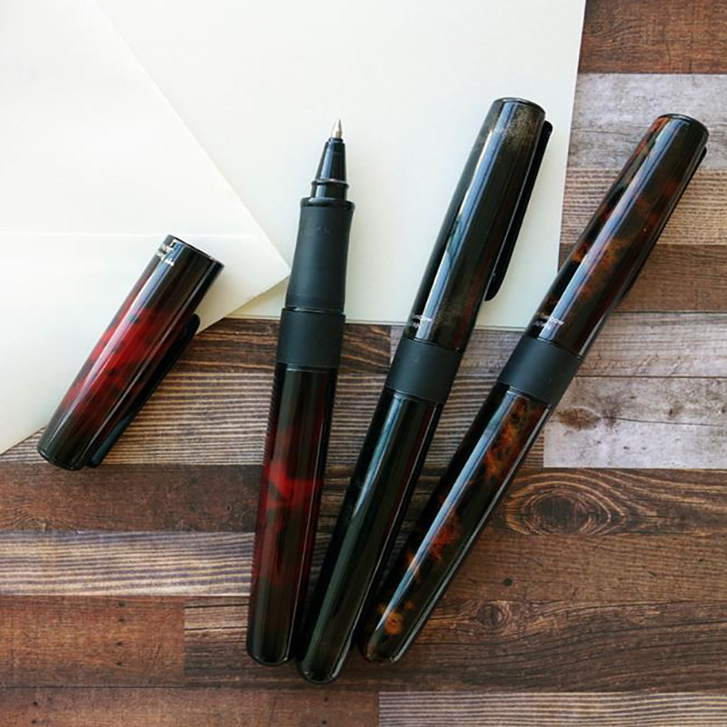 商务日本havanna水性金属馈赠书写办公中性笔蜻蜓中性笔