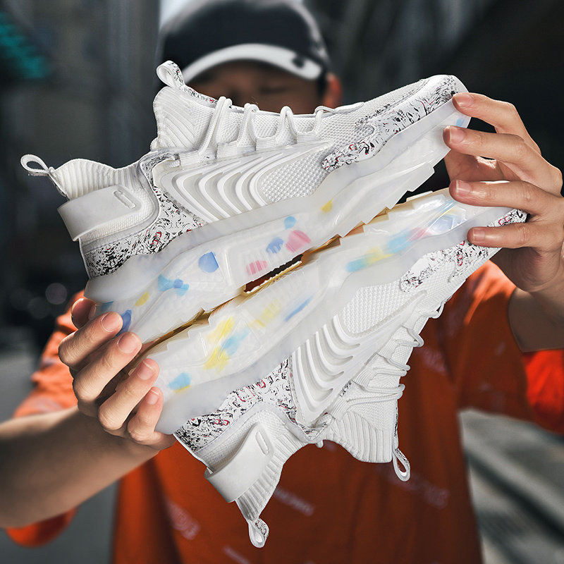 李宁贵人联名男鞋夏季透气2021年新款网面鞋子网面鞋