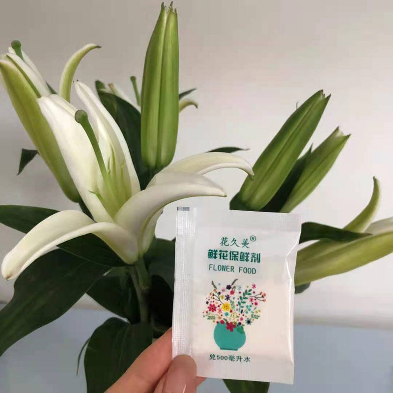 花久美鲜花保鲜剂通用型花期延长家用花店花卉营养果蔬花卉保鲜剂