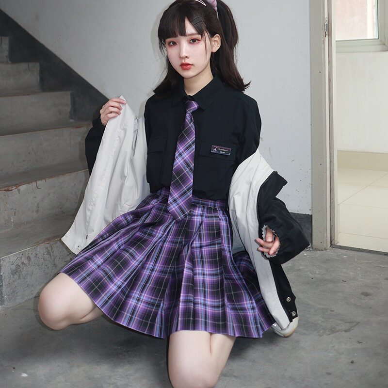 少女电竞jk制服原创正版套装日系夏季学院学生校服