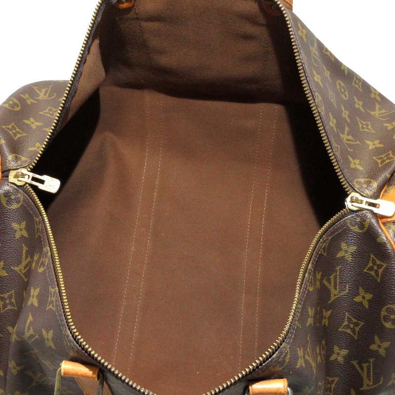 中古lv路易威登keepall50波士顿旅行袋老花35720253女士包袋