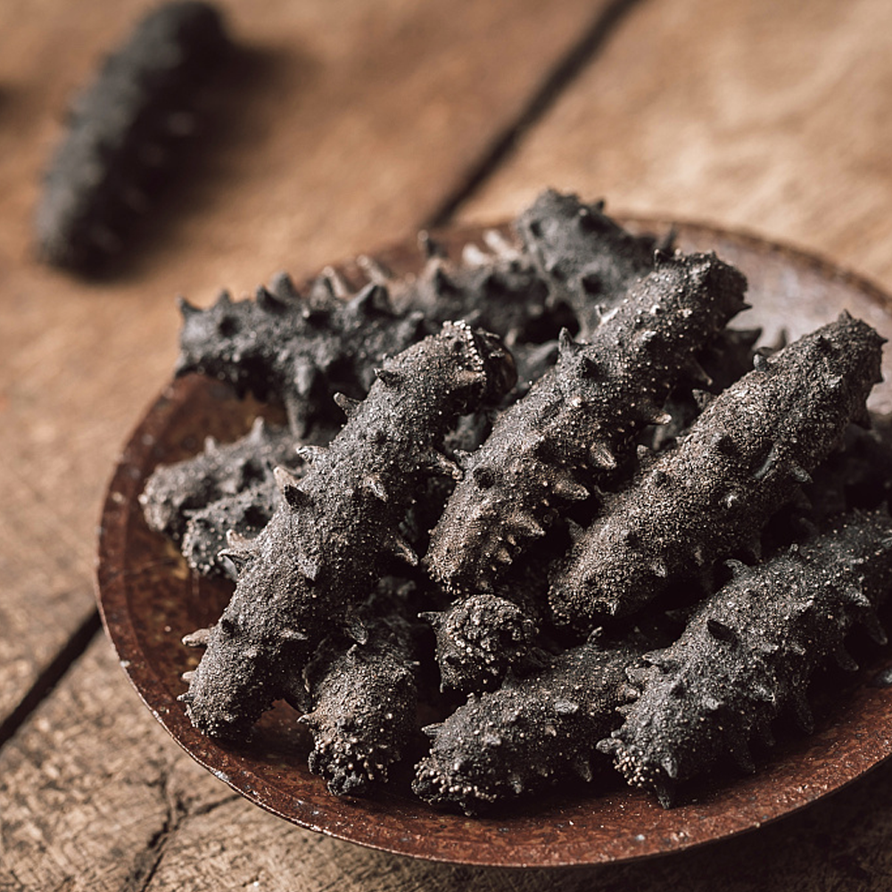 之王yzw大连9年淡干海参旗舰店干货250g深海干品