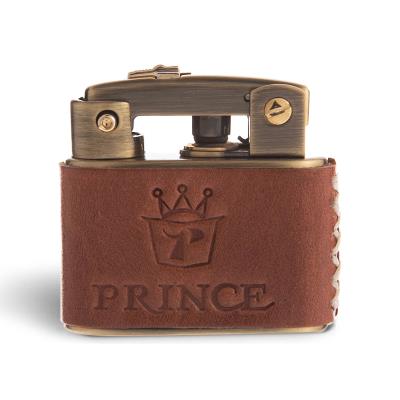 正品日本prince王子老式自动煤油打火机复古个性煤油打火机