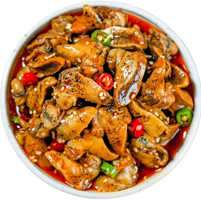 老婆脚即麻辣大个鲍螺大号鲍鱼海鲜香辣捞汁贝类制品