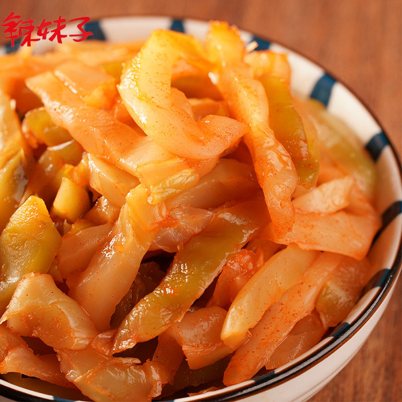 重庆涪陵辣妹子榨菜丝老牌子50g30包早餐整箱正宗官方旗舰店