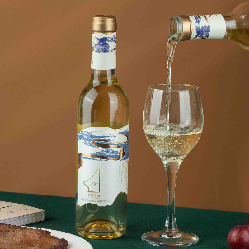 有机卜骊芒森白葡萄酒145度375ml干红静态葡萄酒