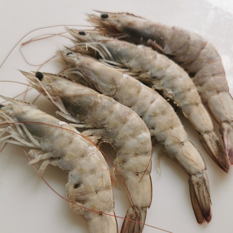 海虾王牌厄瓜多尔白虾新鲜南美美白冷冻超大对虾冻虾