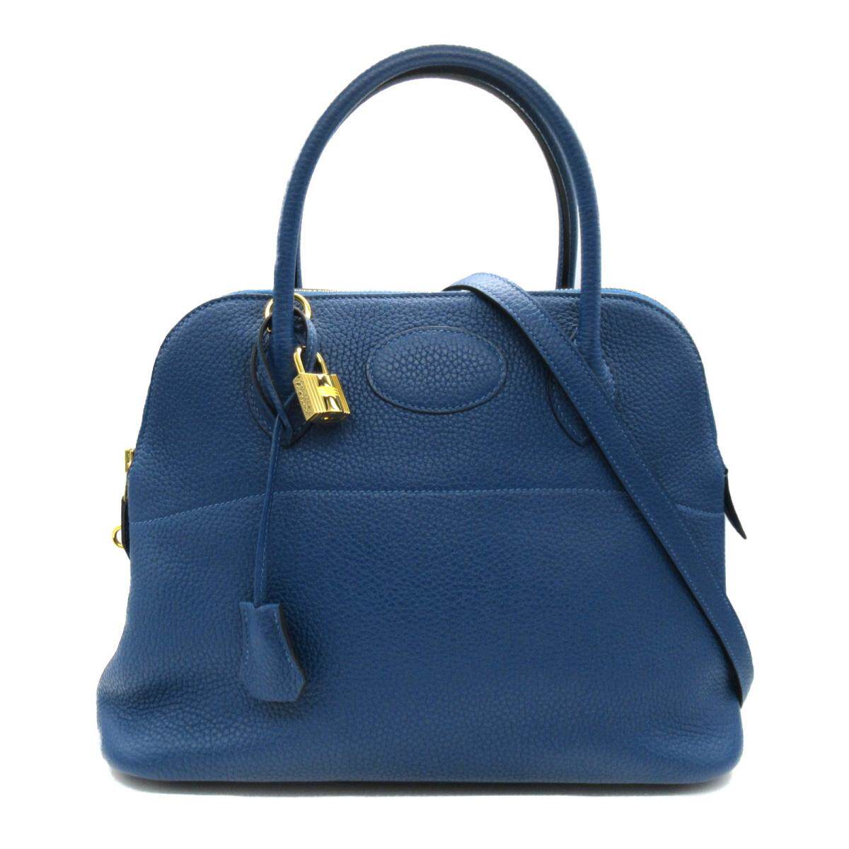 中古hermes爱马仕bolide31贝壳手提包brandoff通用款女包