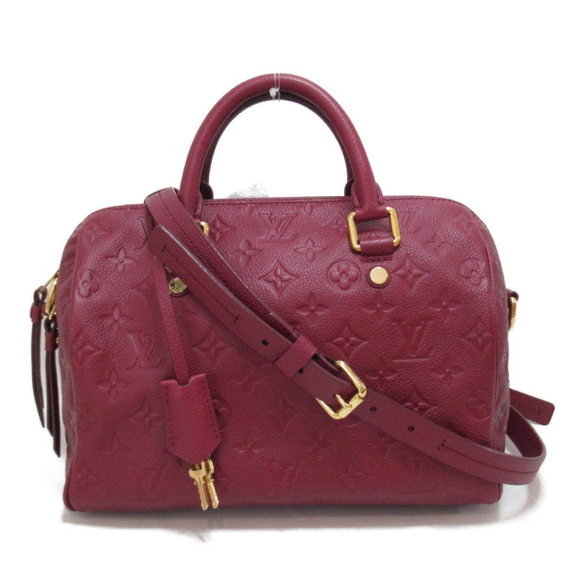 中古lv路易威登speedybandolier25波士顿斜挎包brandoff通用款女包