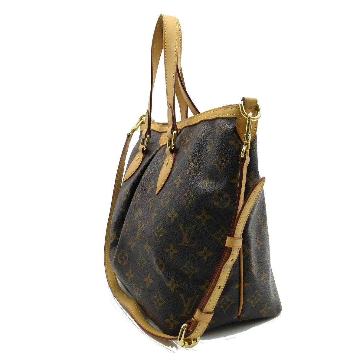 中古lv路易威登palermopm斜挎包brandoff通用款女包