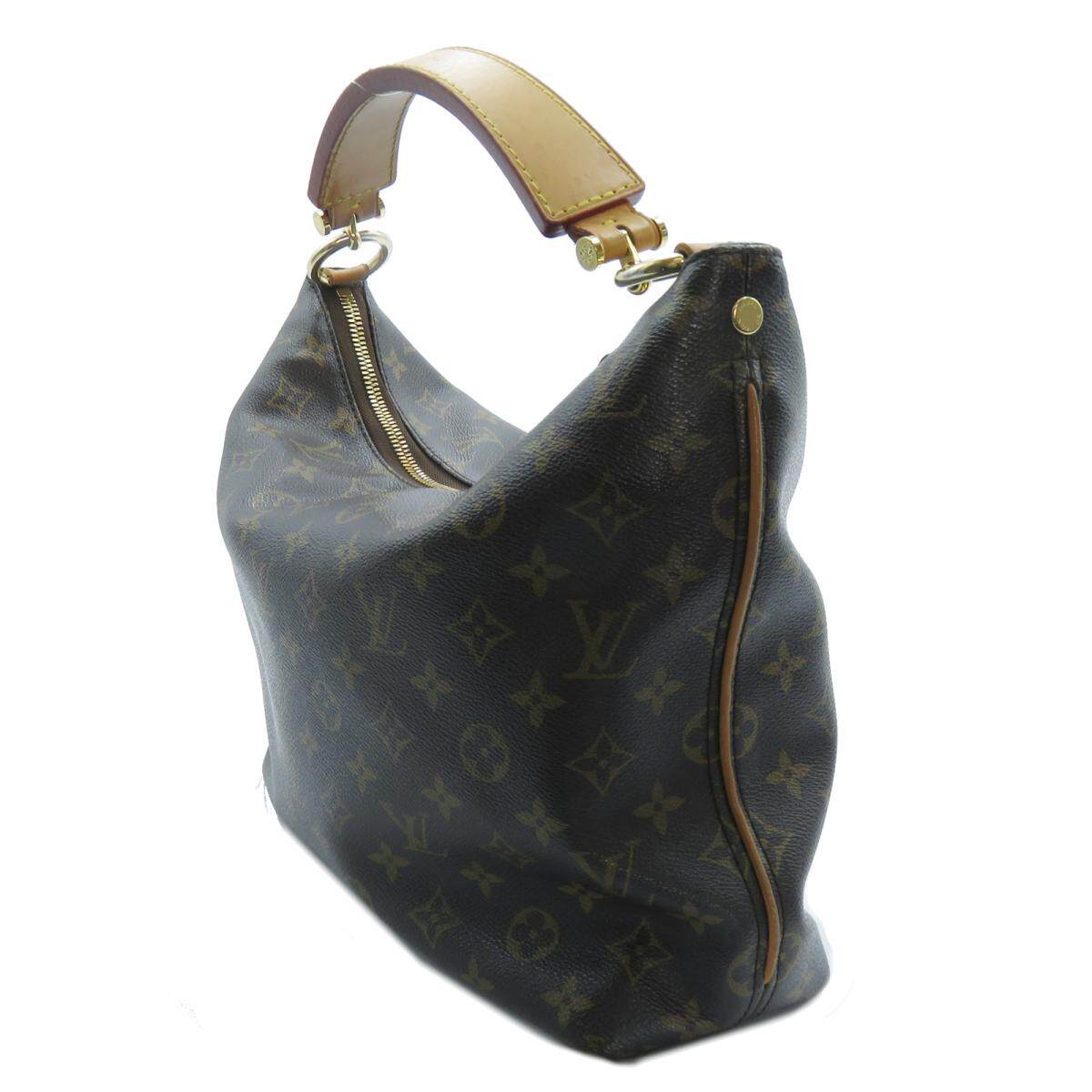 中古lv路易威登sully单肩m40587棕色女士包袋