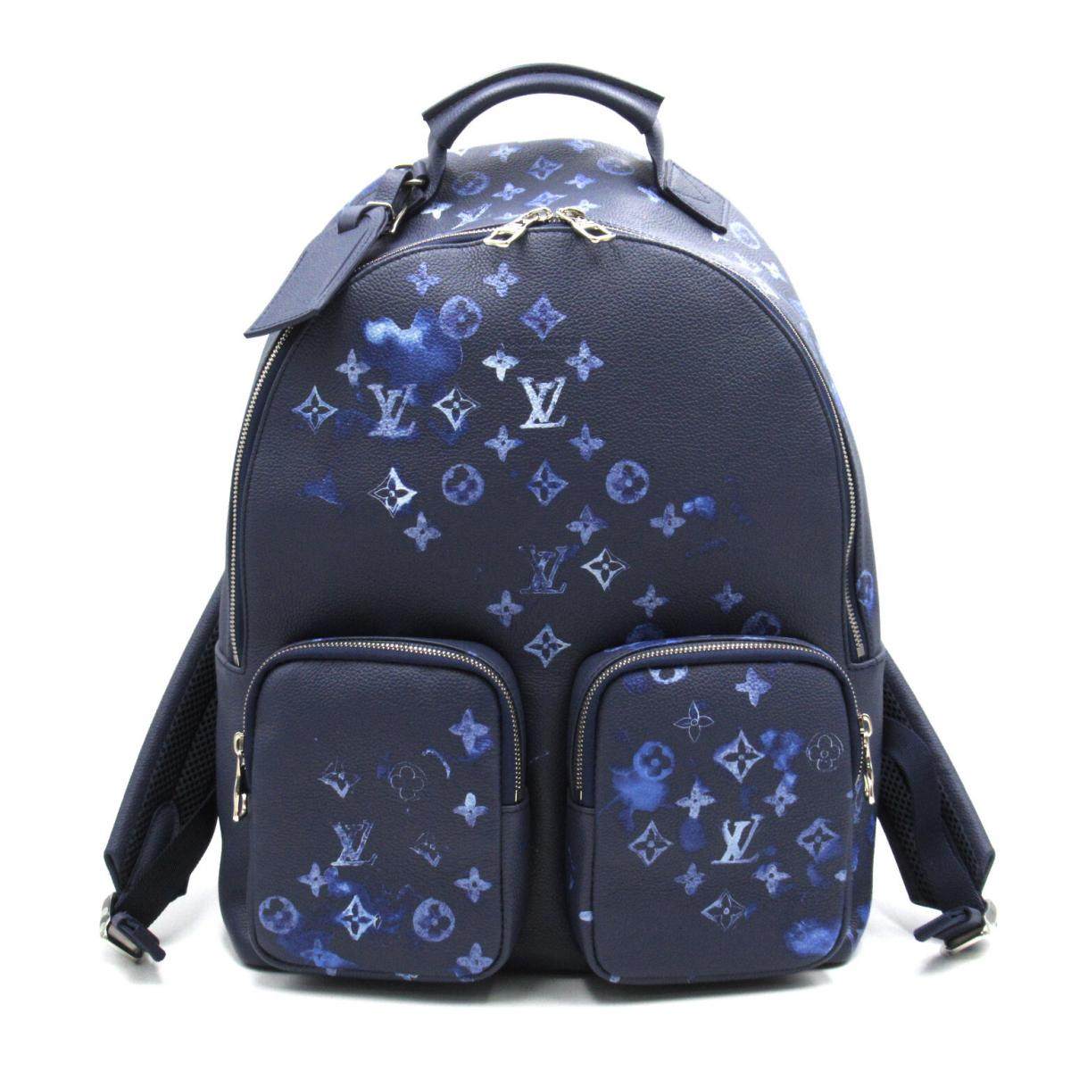 中古lv路易威登multipocket双肩包brandoff双肩背包