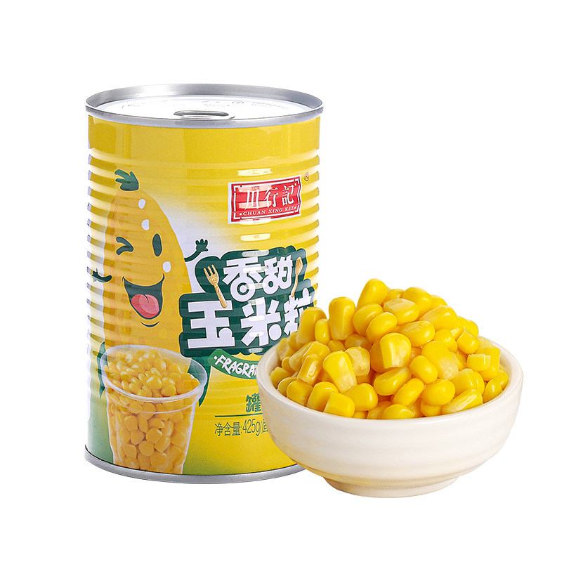 即食东北芝士嫩烙鲜小速冻香甜罐装行记425g玉米